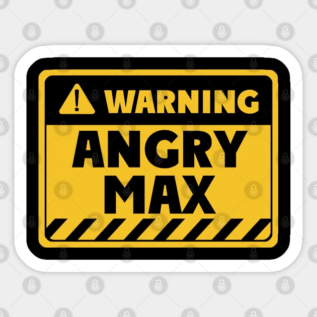 Angry Max Sticker by EriEri